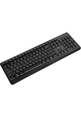 Клавіатура бездротова 2E KS220, Black, USB, до 10 м, 12 мультимедіа клавіш, 1xAAA (2E-KS220WB)