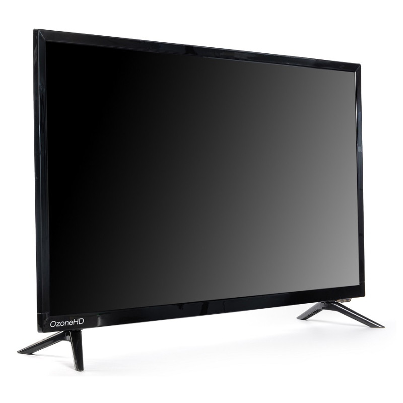 Телевізор 32" OzoneHD 32HN02T2, 1366x768, 60 Гц, DVB-T2/С, 2xHDMI, 2xUSB, VESA 200x100