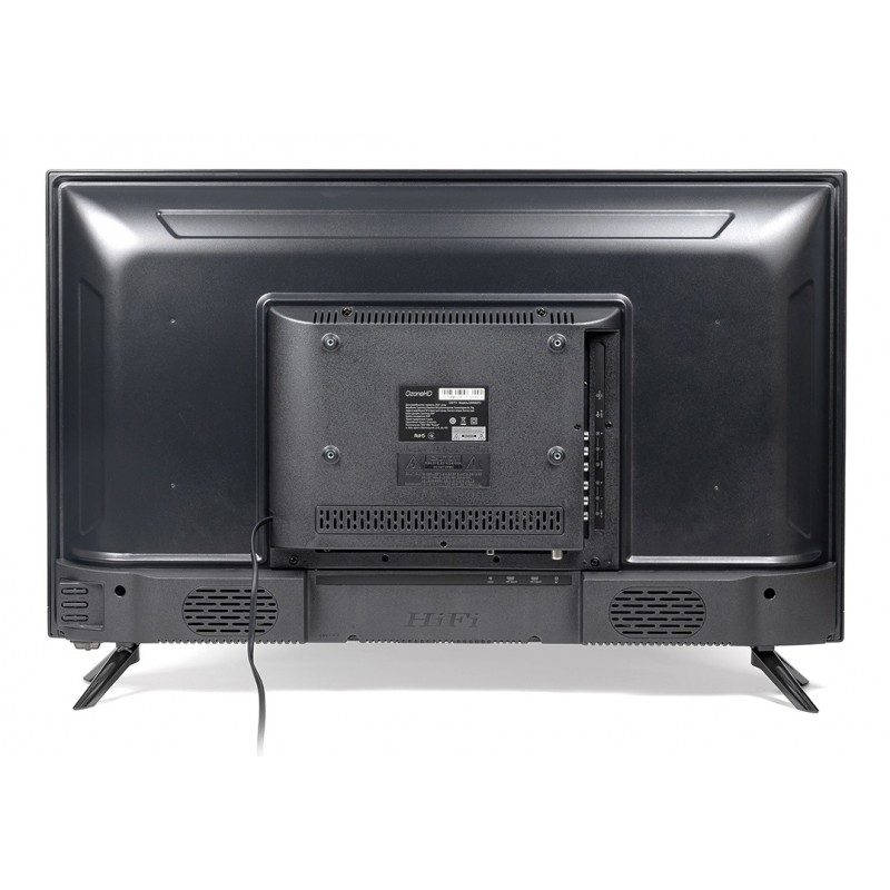 Телевізор 32" OzoneHD 32HN02T2, 1366x768, 60 Гц, DVB-T2/С, 2xHDMI, 2xUSB, VESA 200x100