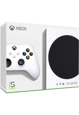 Ігрова приставка Microsoft Xbox Series S, White, 512Gb, 1 джойстик