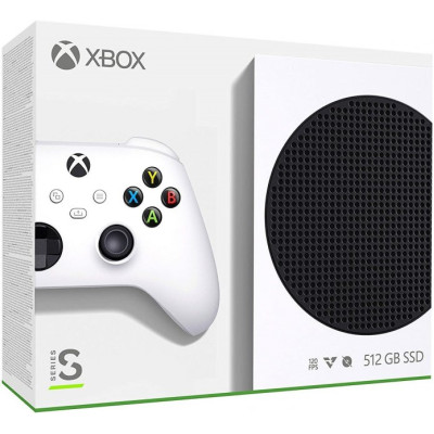 Ігрова приставка Microsoft Xbox Series S, White, 512Gb, 1 джойстик