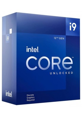 Процесор Intel Core i9 (LGA1700) i9-12900KF, Box, 16x3.2 GHz (Turbo Boost 5.2 GHz, 24 потоки), L3 30Mb Smart Cache, Alder Lake, 10 nm, TDP 125W, розблокований множник, система охолодження в комплекті не йде (BX8071512900KF)