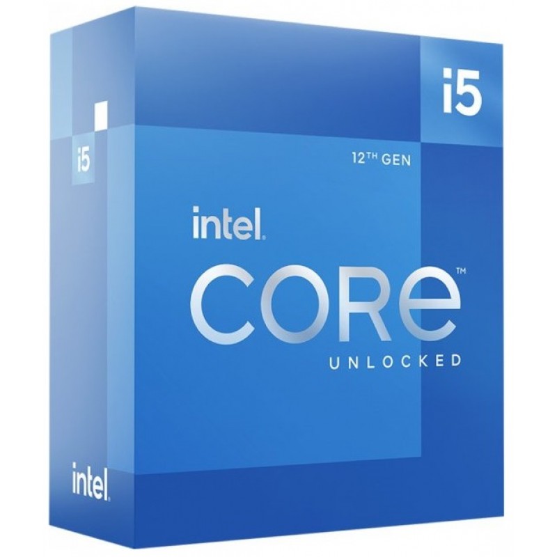 Процесор Intel Core i5 (LGA1700) i5-12600K, Box, 10x3.7 GHz (Turbo Boost 4.9 GHz, 16 потоків), UHD Graphics 770, L3 20Mb Smart Cache, Alder Lake, 10 nm, TDP 125W, розблокований множник, система охолодження в комплекті не йде (BX8071512600K)