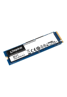 Твердотільний накопичувач M.2 250Gb, Kingston NV1, PCI-E 3.0 x4, 3D TLC, 2100/1100 MB/s (SNVS/250G)