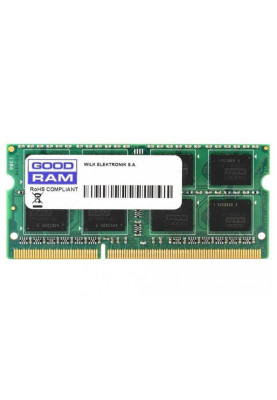 Пам'ять SO-DIMM, DDR4, 32Gb, 3200 MHz, Goodram, 1.2V, CL22 (GR3200S464L22/32G)