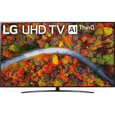 Телевізор 43" LG 43UP81006LA, 3840х2160, 60 Гц, Smart TV, WebOS 6.0, DVB-T2/S2/C, 3xHDMI, 2xUSB, VESA 200x200