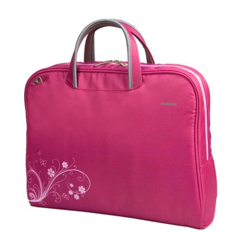 Сумка для ноутбука 16" PortCase KCB-52, Pink, поліестер, 41x31x9 см