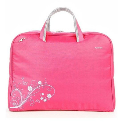 Сумка для ноутбука 16" PortCase KCB-52, Pink, поліестер, 41x31x9 см