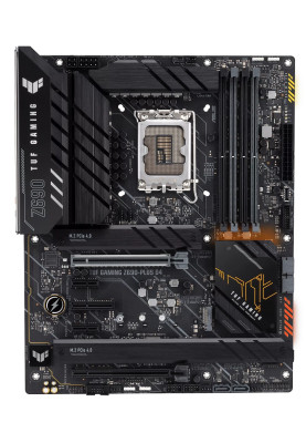 Мат.плата LGA1700, Asus TUF GAMING Z690-PLUS D4, Z690, 4xDDR4, Int.Video(CPU), 4xSATA3, 4xM.2, 1xPCI-E 16x 5.0, 1xPCI-E 16x 3.0, 1xPCI-E 4x 3.0, 2xPCI-E 1x 3.0, 2.5Gb Lan, 10xUSB3.2/2xUSB2.0, CrossFire, HDMI/DP, ATX