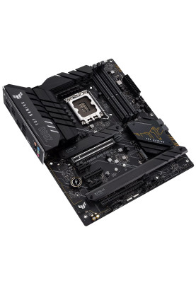 Мат.плата LGA1700, Asus TUF GAMING Z690-PLUS D4, Z690, 4xDDR4, Int.Video(CPU), 4xSATA3, 4xM.2, 1xPCI-E 16x 5.0, 1xPCI-E 16x 3.0, 1xPCI-E 4x 3.0, 2xPCI-E 1x 3.0, 2.5Gb Lan, 10xUSB3.2/2xUSB2.0, CrossFire, HDMI/DP, ATX