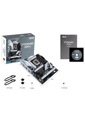 Мат.плата LGA1700, Asus PRIME Z690-A, Z690, 4xDDR5, Int.Video(CPU), 4xSATA3, 4xM.2, 1xPCI-E 16x 5.0, 1xPCI-E 16x 3.0, 1xPCI-E 4x 3.0, 2xPCI-E 1x 3.0, S1220A, I225V, 10xUSB3.2/2xUSB2.0, CrossFire, HDMI/DP, ATX