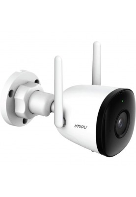 IP камера IMOU IPC-F22P, 2 Мп, 1/2.8" CMOS, 1920x1080, H.265, f=2.8 mm, день/ніч, ІЧ підсвічування до 30 м, Wi-Fi, micro SD, PoE, IP67, мікрофон, 148х74х74 мм