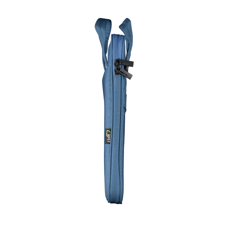 Сумка 16" Trust Bologna Slim, Blue, поліестер, 41 x 29 x 2 см (24448)