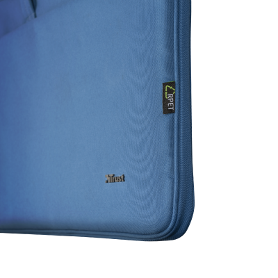 Сумка 16" Trust Bologna Slim, Blue, поліестер, 41 x 29 x 2 см (24448)