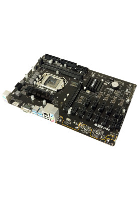 Мат.плата 1151 (B360) Biostar TB360-BTC PRO 2.0, B360, 2xDDR4, Int.Video(CPU), 4xSATA3, 1xM.2, 1xPCI-E 16x 3.0, 11xPCI-E 1x 3.0, ALC887, RTL8111H, 6xUSB3.1/6xUSB2.0, VGA/HDMI, ATX
