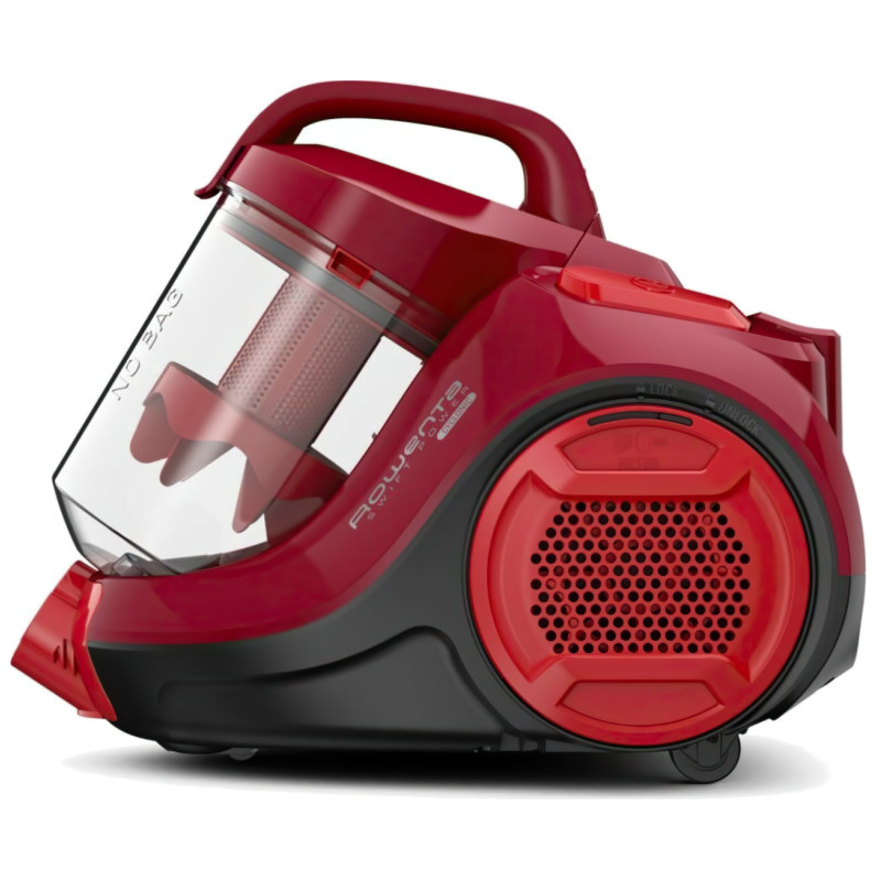 Пилосос Rowenta RO2913EA Red, 750W, безмішковий, сухе прибирання, циклонний, пилозбірник 1.2л, насадки: для щілин, для підлоги