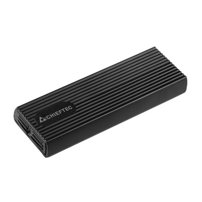 Кишеня зовнішня M.2 Chieftec, Black, NVMe, USB 3.2, формат 2230/2242/2260/2280, ключ B+M, алюмінієвий корпус (CEB-M2C-TL)