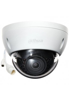 IP камера Dahua DH-IPC-HDBW1230EP-S4 (2.8 мм), 2 Мп, 1/2.7" CMOS, H.265, 1920x1080, день/ніч, ІЧ підсвічування 30 м, RJ45, IP67, DC 12В/PoE, 109.9х81 мм