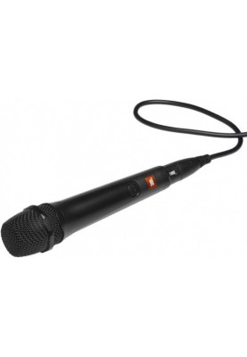 Мікрофон JBL PBM100, Black, вокальний, динамічний, 6.3 мм, 188х46.7х46.7 мм (JBLPBM100BLK)