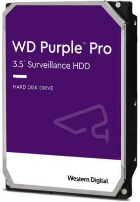 Жорсткий диск 3.5" 10Tb Western Digital Purple Pro, SATA3, 256Mb, 7200 rpm (WD101PURP)