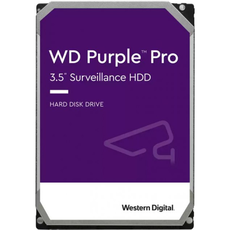 Жорсткий диск 3.5" 10Tb Western Digital Purple Pro, SATA3, 256Mb, 7200 rpm (WD101PURP)