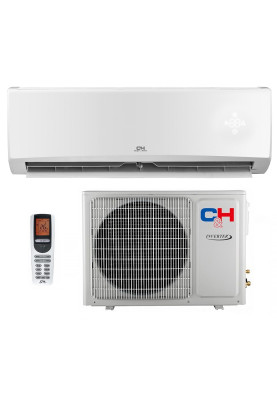 Кондиціонер Cooper&Hunter Air-Master inverter CH-S09FTXE-NG Wi-Fi White, спліт-система, компресор інверторний, площа приміщення 25 кв.м, нічний, обігрів, охолодження, при низькій температурі (< -15 ° C), турборежим, фреон R32