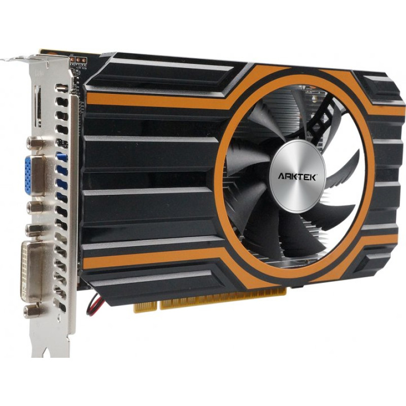 Відеокарта GeForce GT740, Arktek, 4Gb GDDR3, 128-bit, VGA/DVI/HDMI, 1058/1800 MHz (AKN740D3S4GL1)