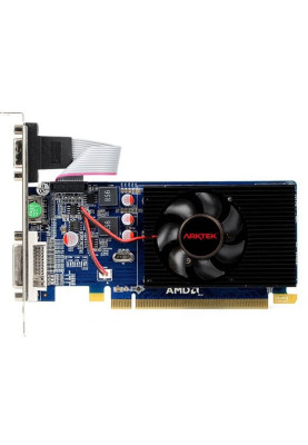 Відеокарта Radeon R5 230, Arktek, 2Gb GDDR3, 64-bit, VGA/DVI/HDMI, 625/1000 MHz, Low Profile (AKR230D3S2GL1)