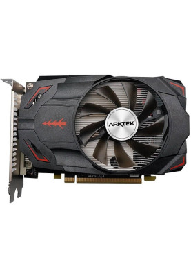 Відеокарта Radeon RX 550, Arktek, 4Gb GDDR5, 128-bit, DVI/HDMI/DP, 1180/6000 MHz (AKR550D5S4GH1)