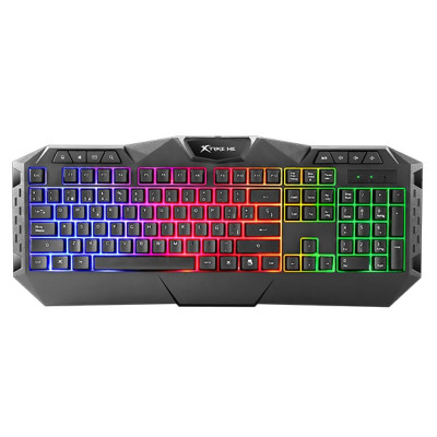 Комплект XTRIKE ME MK-900 USB, Black, підсвічування RGB, Gaming, кабель 1.5м (6932391924457)