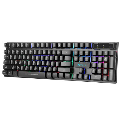 Клавіатура XTRIKE ME KB-280 USB RGB Black (6932391922347)