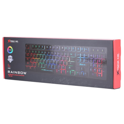Клавіатура XTRIKE ME KB-280 USB RGB Black (6932391922347)