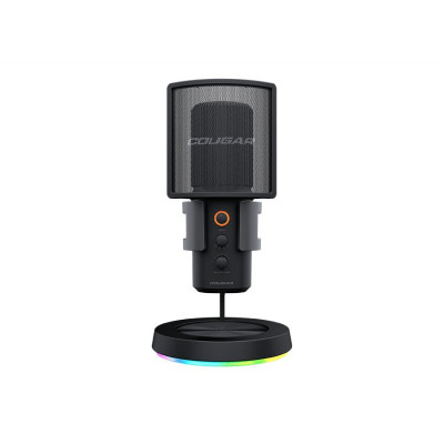 Мікрофон Cougar Screamer X підставка RGB із концентратором USB 3.0, Black, кабель 3м