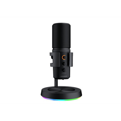 Мікрофон Cougar Screamer X підставка RGB із концентратором USB 3.0, Black, кабель 3м
