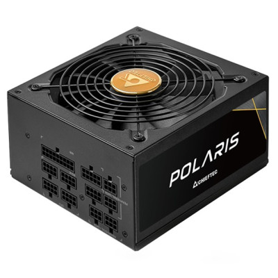 Блок живлення Chieftec 850W PPS-850FC "Polaris", модульний, 80+ GOLD, Active PFC, 140 мм, AFC/OCP/OPP/OTP/OVP/SCP/SIP/UVP