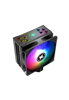 Кулер для процесора Xilence M704PRO.ARGB, алюміній/мідь, 1x120 мм RGB, PWM, для AMD AM4/AM3/FM2, Intel 115x/1200/1700/2011/2066, до 180 Вт (XC056)