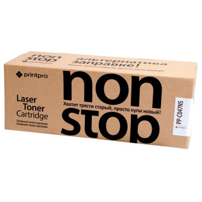 Картридж Canon 047, Black, LBP-112, MF-112/113, 1600 стор, PrintPro "Non Stop" (PP-C047NS)