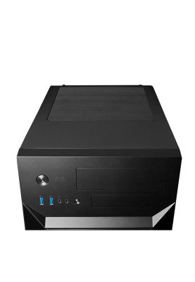 Корпус Chieftec Gaming Cube Black, без БЖ, MicroATX / Mini ITX, 2xUSB 3.1, 390х265х295 мм, 4.3 кг (CI-02B-OP)