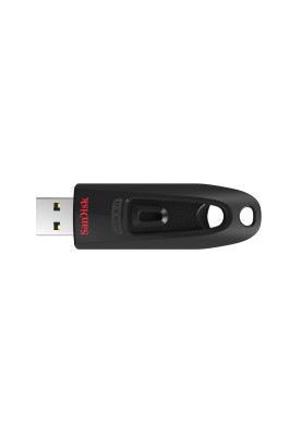 Флеш накопичувач USB 256Gb SanDisk Ultra, Black, USB 3.0, до 130 МБ/с (SDCZ48-256G-U46)