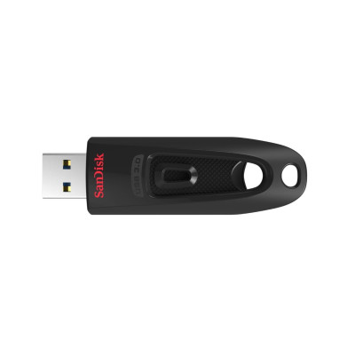 Флеш накопичувач USB 256Gb SanDisk Ultra, Black, USB 3.0, до 130 МБ/с (SDCZ48-256G-U46)