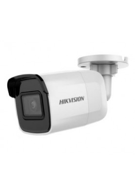 IP камера Hikvision Bullet DS-2CD2021G1-I(C), (2.8mm) 2 Мп, 1/2.7" CMOS, 1920х1080, H.265+, день/ніч, ІЧ підсвічування до 30 м, RJ45, microSD, IP67, PoE, 172х70х68 мм