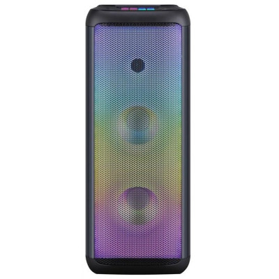 Колонка портативна 2E Party Boom, Black, 200 Вт, Bluetooth 5.0, RGB підсвічування в ритм музики, FM модуль, 64 встановлених DJ Ефекту, USB, AUX, 12000 mAh (2E-DSPB200W)
