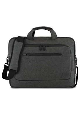 Сумка для ноутбука 16" 2E Business DLX, Graphite, поліестер, 410 x 310 x 110 мм (2E-CBN6216DG)