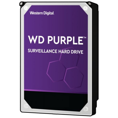 Жорсткий диск 3.5" 4Tb Western Digital Purple, SATA3, 64Mb, 5400 rpm (WD42PURZ)