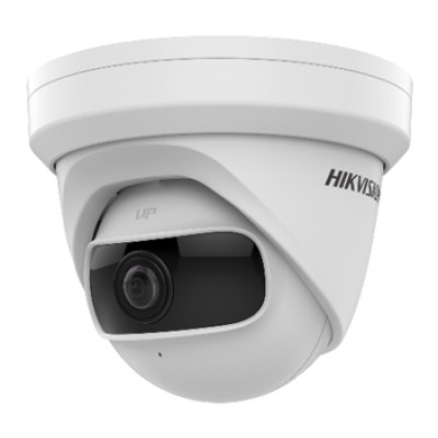 IP камера Hikvision DS-2CD2345G0P-I, 4 Мп, 1/2.7" CMOS, 2688х1520, H.265+, кути огляду H180°, V101°, D180° день/ніч, ІЧ підсвічування до 10 м, microSD, RJ45, PoE, 127х104 мм