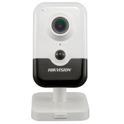 IP камера Hikvision DS-2CD2443G2-I (4 мм), 4 Мп, 1/3" CMOS, 2688x1520, день/ніч, ІЧ підсвічування до 10 м, RJ45, Micro SD, мікрофон та динамік, PoE, 102.9х65.2х32.6 мм