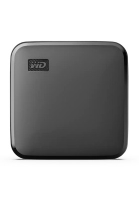 Зовнішній накопичувач SSD, 1Tb, Western Digital Elements SE SSD, Black, USB 3.0, 400/400 MB/s (WDBAYN0010BBK-WESN)