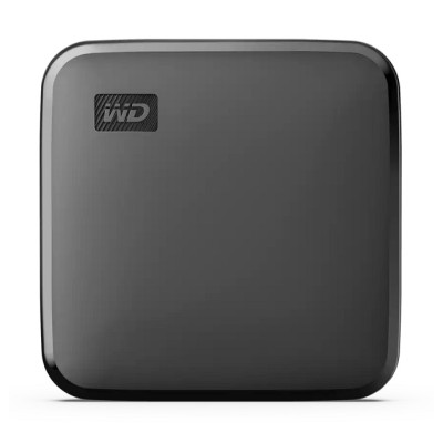 Зовнішній накопичувач SSD, 1Tb, Western Digital Elements SE SSD, Black, USB 3.0, 400/400 MB/s (WDBAYN0010BBK-WESN)
