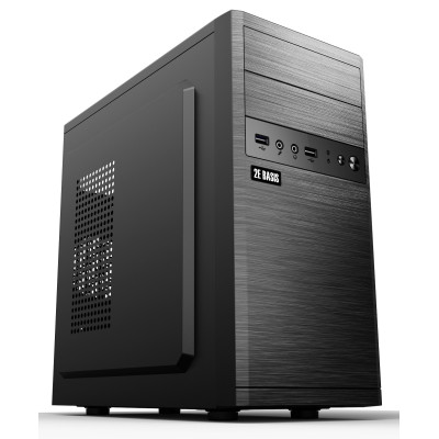 Корпус 2E BASIS Black, 400 Вт, Mini Tower, для Micro ATX / Mini ITX, 2xUSB 2.0  (2E-RD863-400)