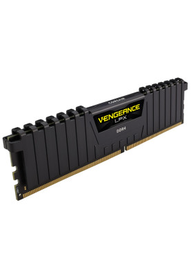 Пам'ять 8Gb x 2 (16Gb Kit) DDR4, 3600 MHz, Corsair Vengeance LPX, Black, 16-19-19-36, 1.35V, з радіатором (CMK16GX4M2D3600C16)